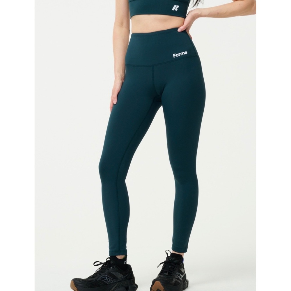Forme Sculpt+ Legging Womens M Jade Green Posture Correcting Athleisure Yoga